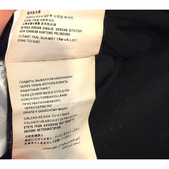 Miu Miu Black Long Sleeve Shirt With Embroidered Logo & Mushroom Graphic Size Me - Picture 6 of 7